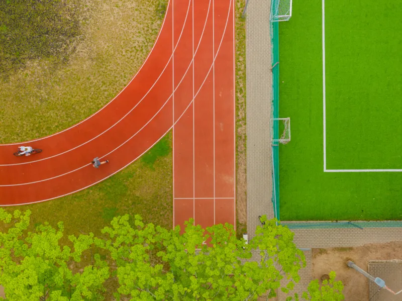 Bieżnia 4 torowa 200m